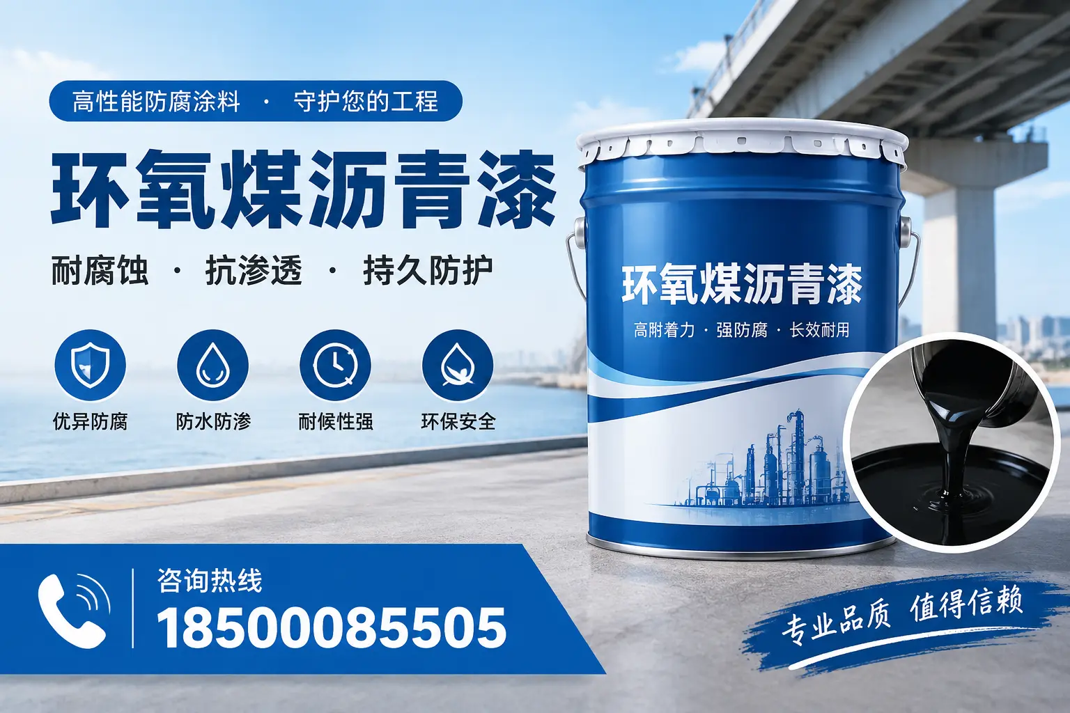 如何确保环氧煤沥青漆施工质量？石河子用户的质量控制